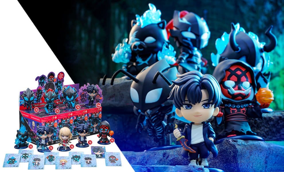 Solo Leveling Cosbi Mini Figures 11 cm Blind Box Display (8)