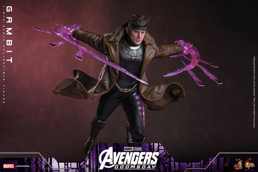 Avengers: Doomsday Movie Masterpiece Action Figure 1/6 Gambit 31 cm