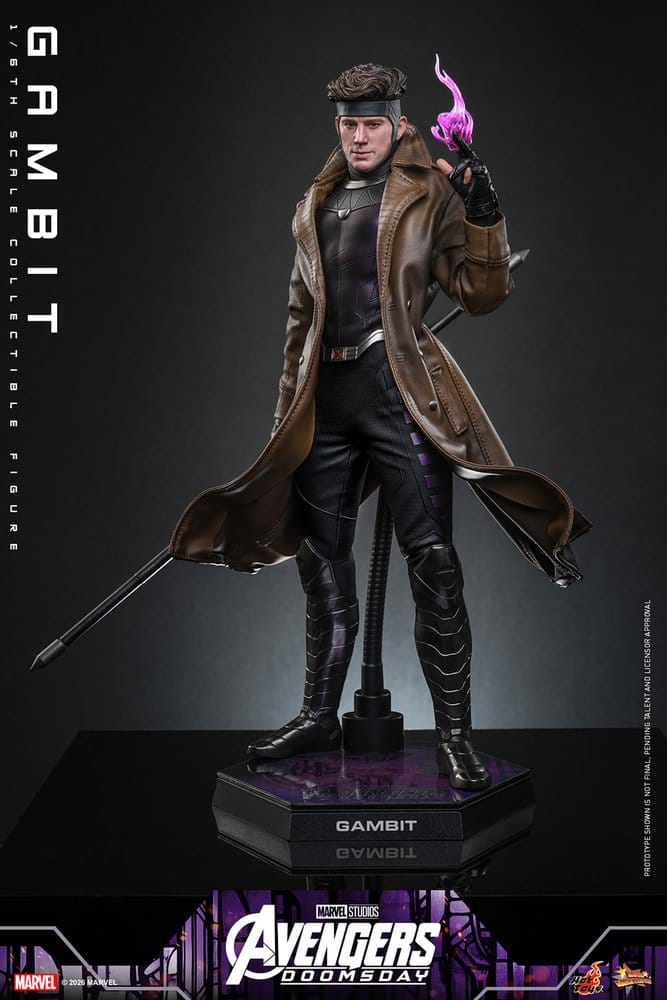 Avengers: Doomsday Movie Masterpiece Action Figure 1/6 Gambit 31 cm