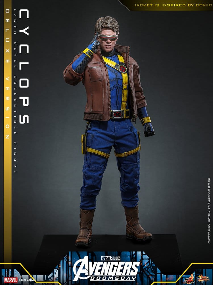 Avengers: Doomsday Movie Masterpiece Action Figure 1/6 Cyclops (Deluxe Version) 30 cm