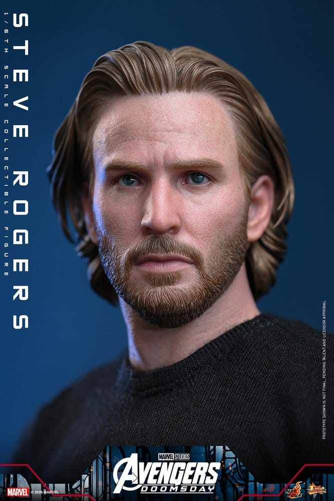 Marvel Avengers: Doomsday Movie Masterpiece Action Figure 1/6 Steve Rogers 31 cm