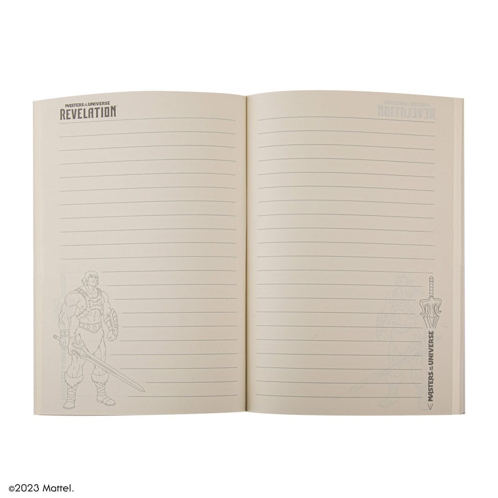 Masters of the Universe - Revelation: He-Man Thunder Deluxe Notebook Set (notebook + pen)