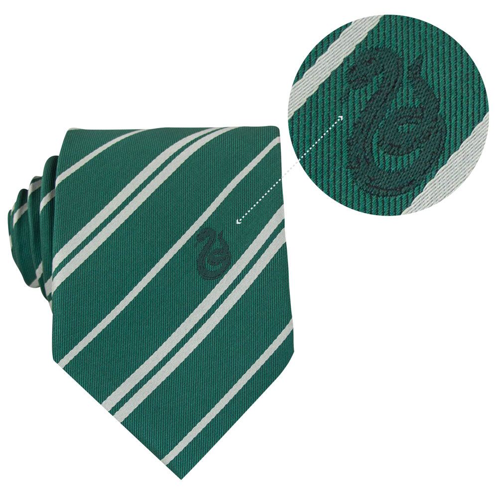 Harry Potter Tie &amp; Metal Pin Deluxe Box Slytherin