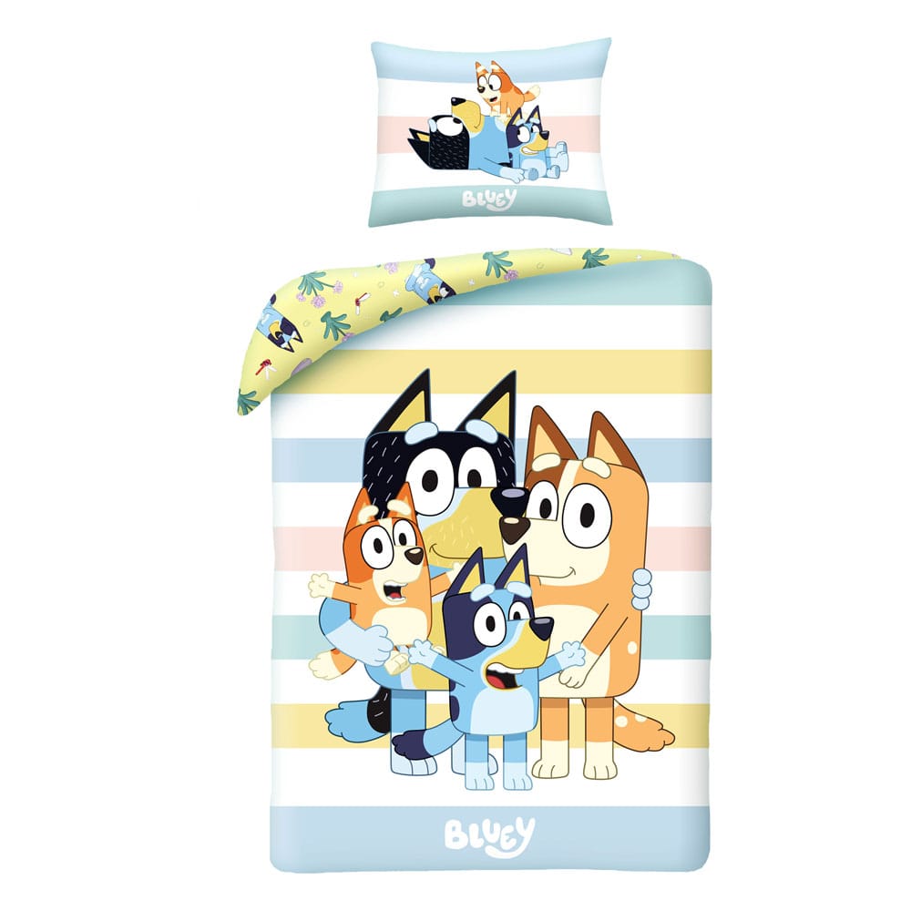 Bluey Duvet Set Ver. 2 140 x 200 cm / 70 x 90 cm