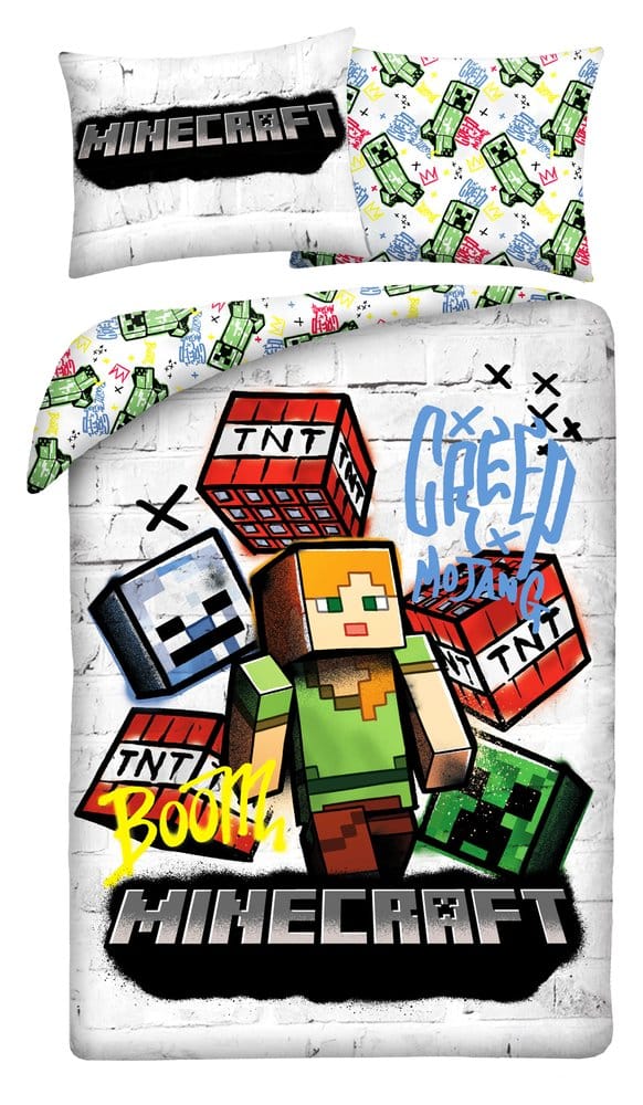 Minecraft Duvet Set Ver. 11 140 x 200 cm / 70 x 90 cm