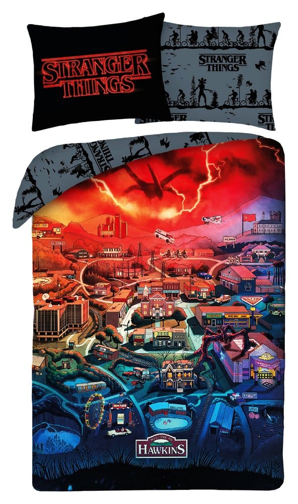 Stranger Things Duvet Set Ver. 1 140 x 200 cm / 70 x 90 cm