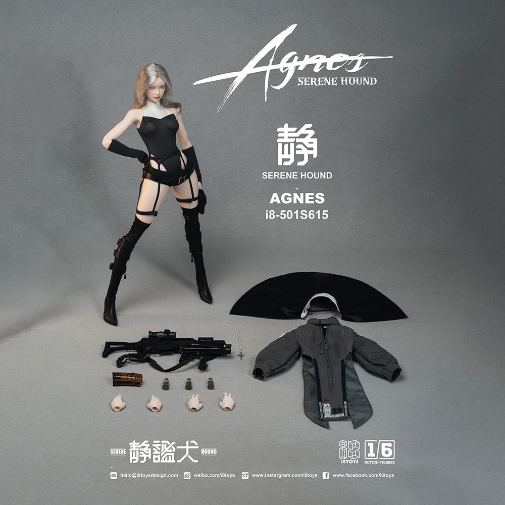 Original Character Action Figure 1/6 Serene Hound "Agnes" 30 cm