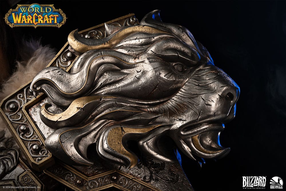 World of Warcraft Life Size Bust 1/1 Varian Wrynn 120 cm