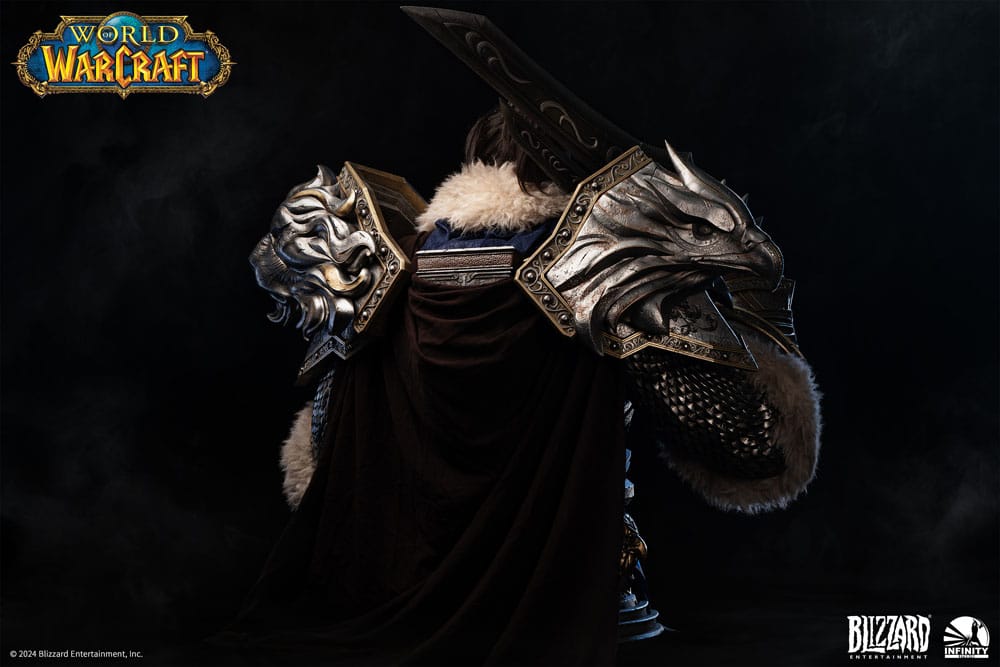 World of Warcraft Life Size Bust 1/1 Varian Wrynn 120 cm