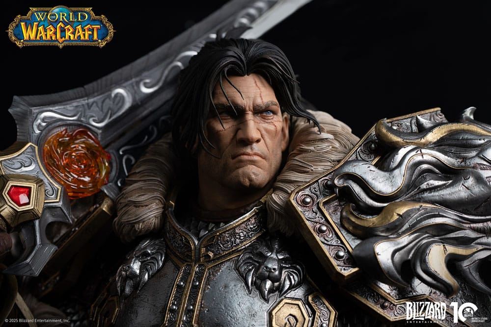 World of Warcraft Bust 1/3 Varian Wrynn 46 cm