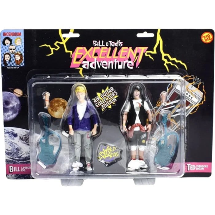 Bill & Ted's Excellent Adventure Twin Pack Action Figures (Limited Edition) 13 cm