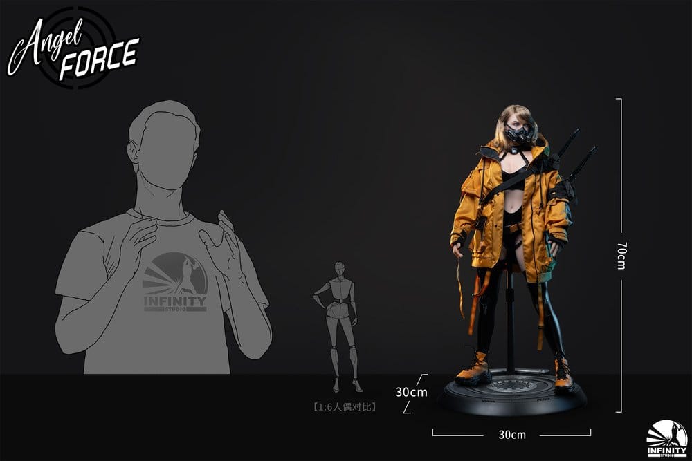 Angel Force Silicone Action Figure 1/3 Agent Sting 70 cm