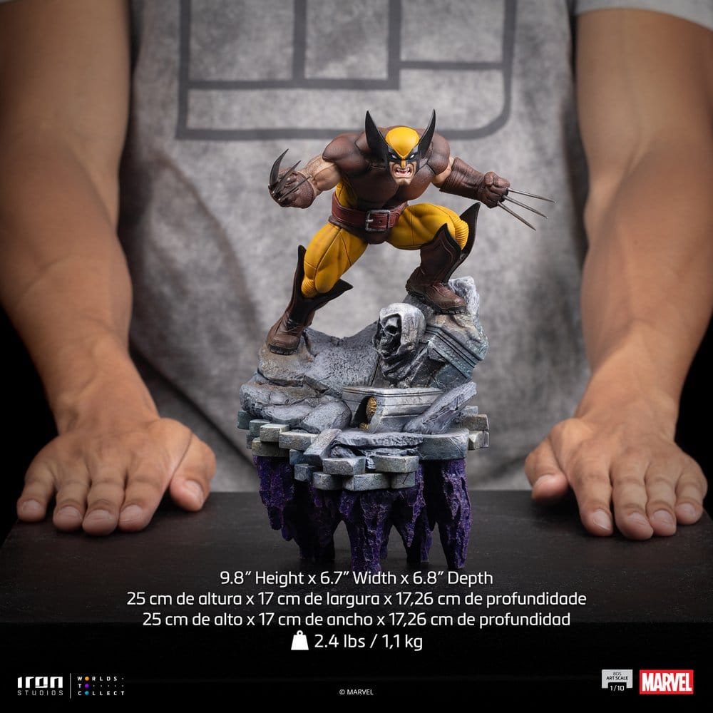 Marvel Comics BDS Art Scale Diorama Statue 1/10 Wolverine Infinity Gauntlet 25 cm