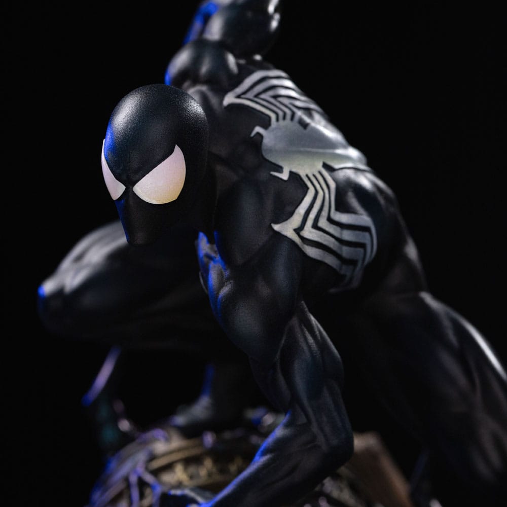 Marvel BDS Art Scale Statue 1/10 Spider-Man Black Costume 20 cm