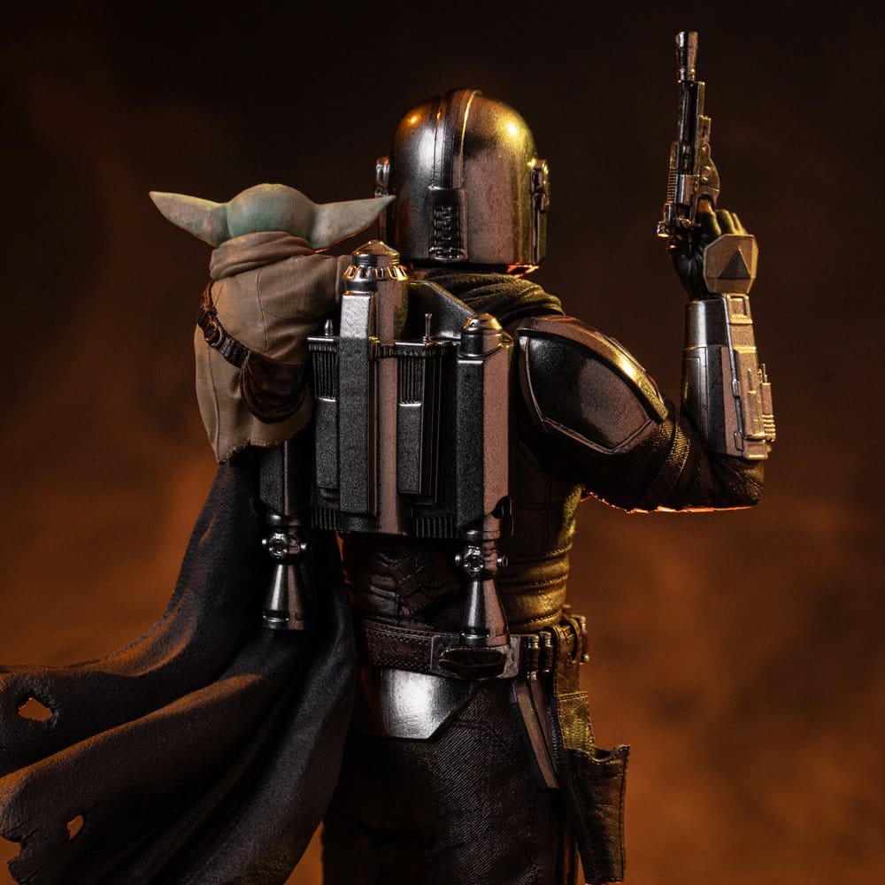 The Mandalorian & Grogu Art Scale Statue 1/10 The Mandalorian and Grogu 25 cm