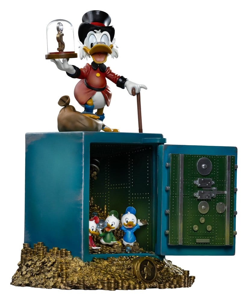 Duck Tales Art Scale Statue 1/10 Uncle Scrooge McDuck and Nephews 30 cm