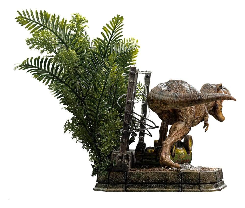 Jurassic Park Icons Statue T-Rex Breakout Set A 17 cm