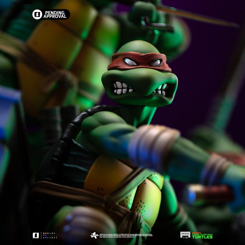 Teenage Mutant Ninja Turtles Art Scale Statue 1/10 Teenage Mutant Ninja Turtles Kevin Eastman Version 24 cm