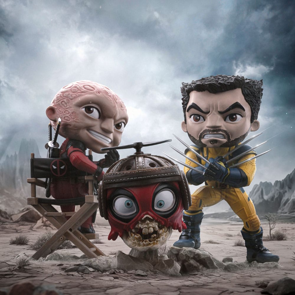Deadpool & Wolverine Mini Co. PVC Figure Wolverine Unmasked 14 cm