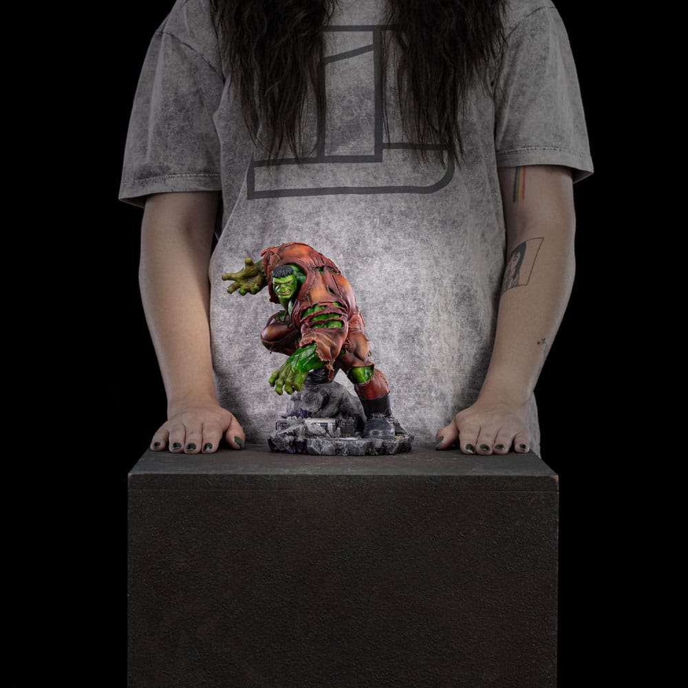 Marvel BDS Art Scale Statue 1/10 Infinity Gauntlet Hulk Diorama 25 cm