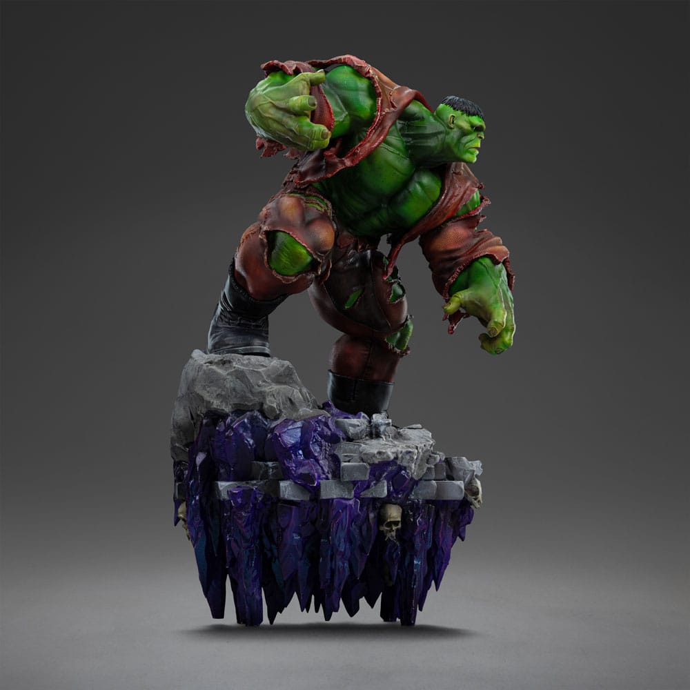 Marvel BDS Art Scale Statue 1/10 Infinity Gauntlet Hulk Deluxe Diorama 32 cm