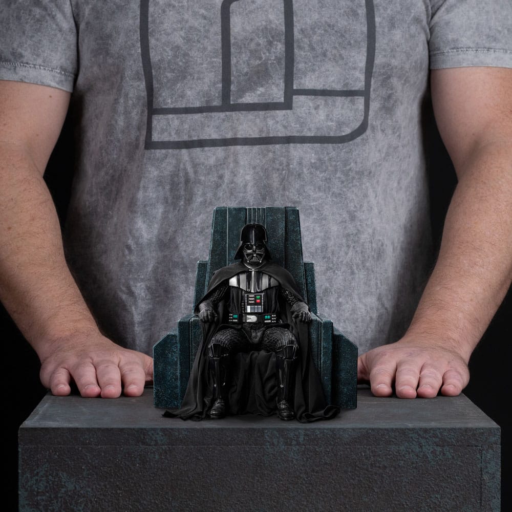 Star Wars Art Scale Statue 1/10 Darth Vader on Throne 18 cm
