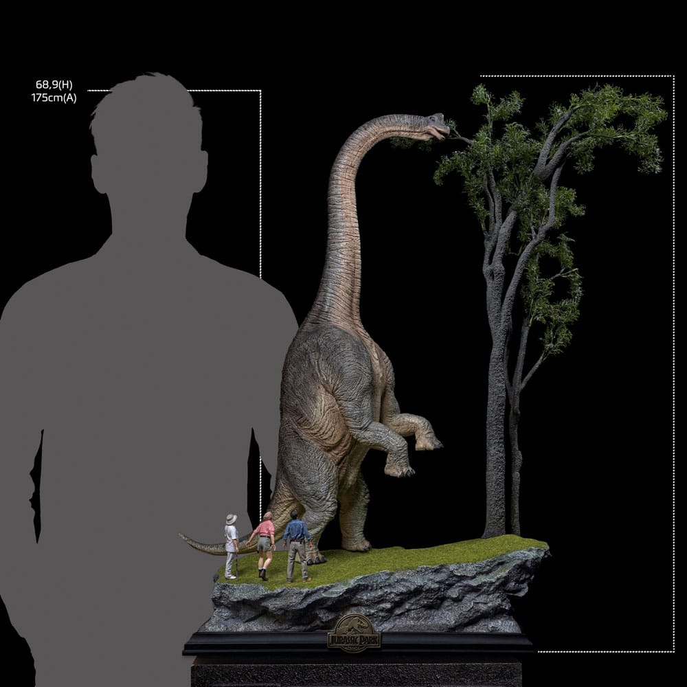 Jurassic Park Demi Art Scale Statue 1/10 Welcome to the Jurassic Park Special Edition 80 cm