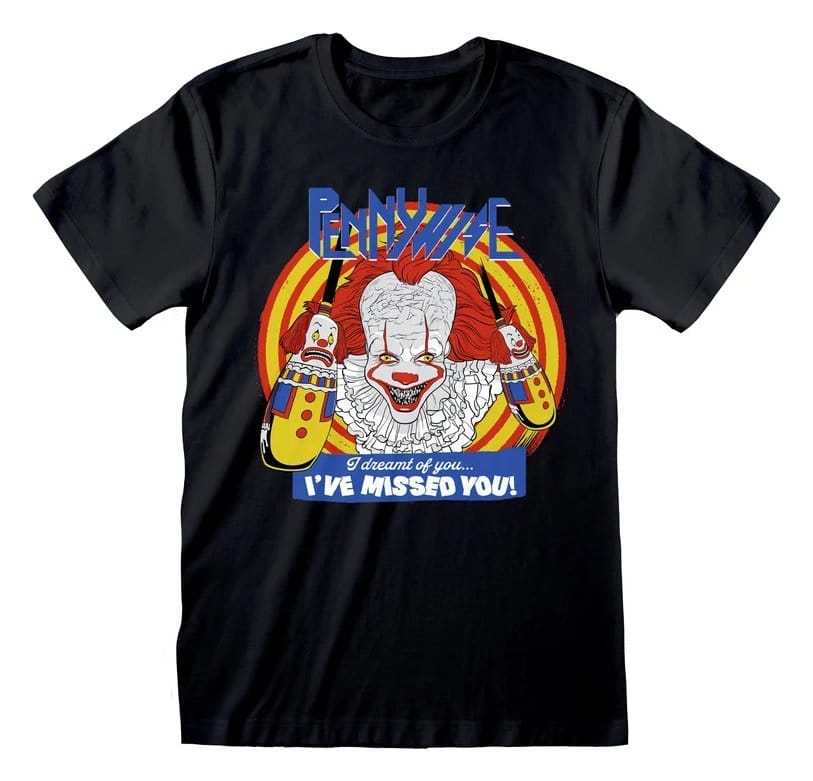 It T-Shirt Missed You Black Size M