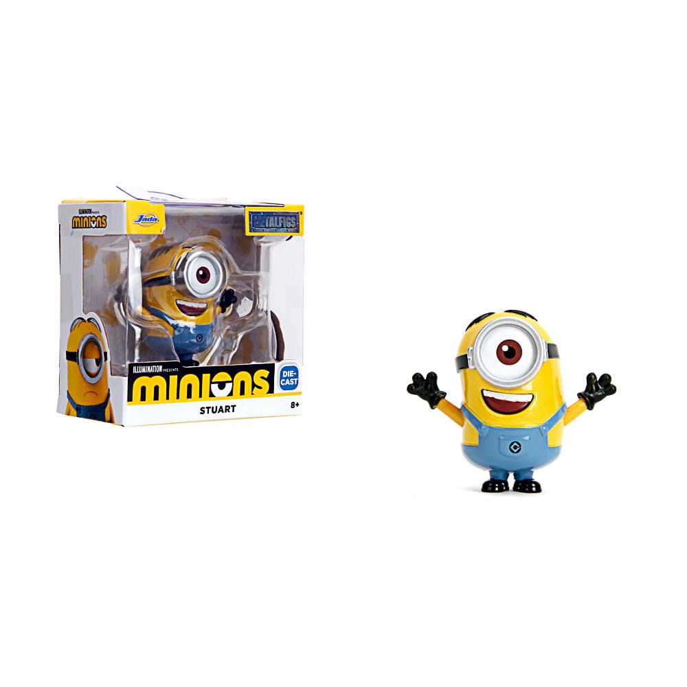 Minions Nano Metalfigs Diecast Mini Figures Wave 1 5 cm Assortment (12)