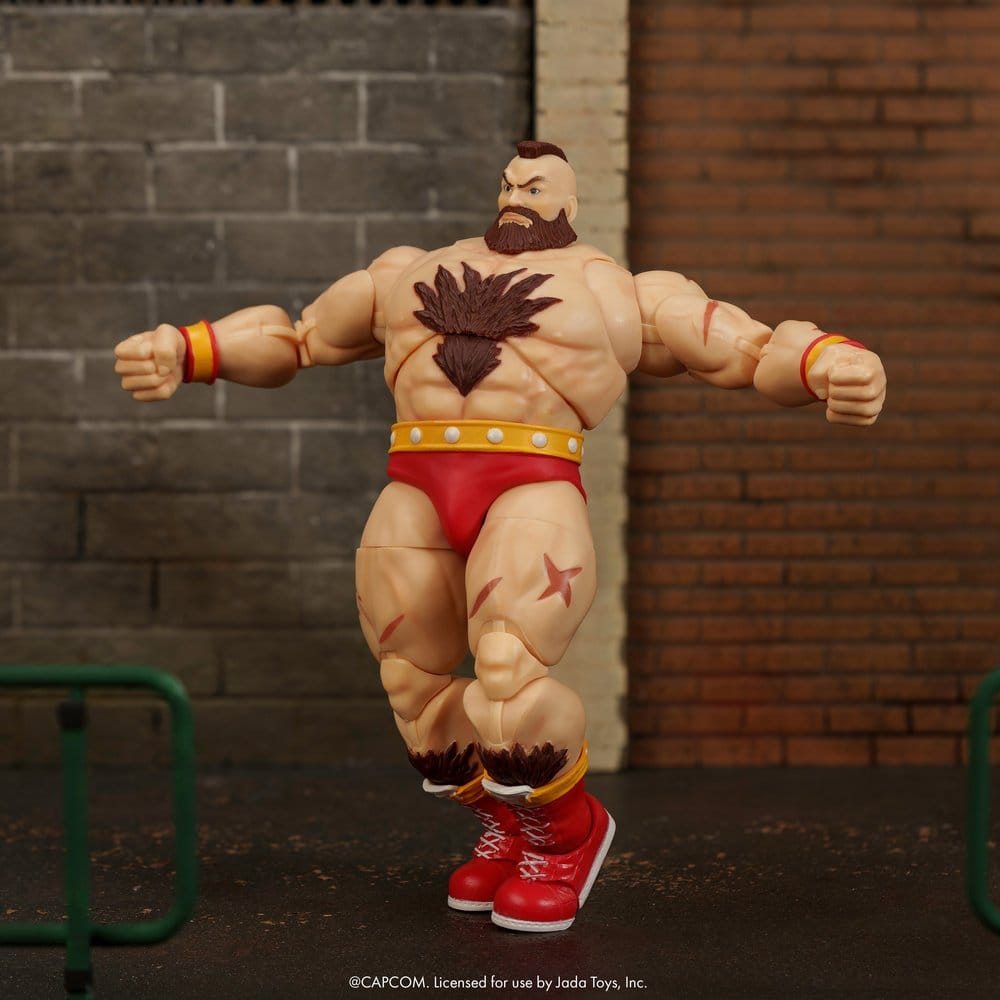 Ultra Street Fighter II: The Final Challengers Action Figure 1/12 Zangief 18 cm