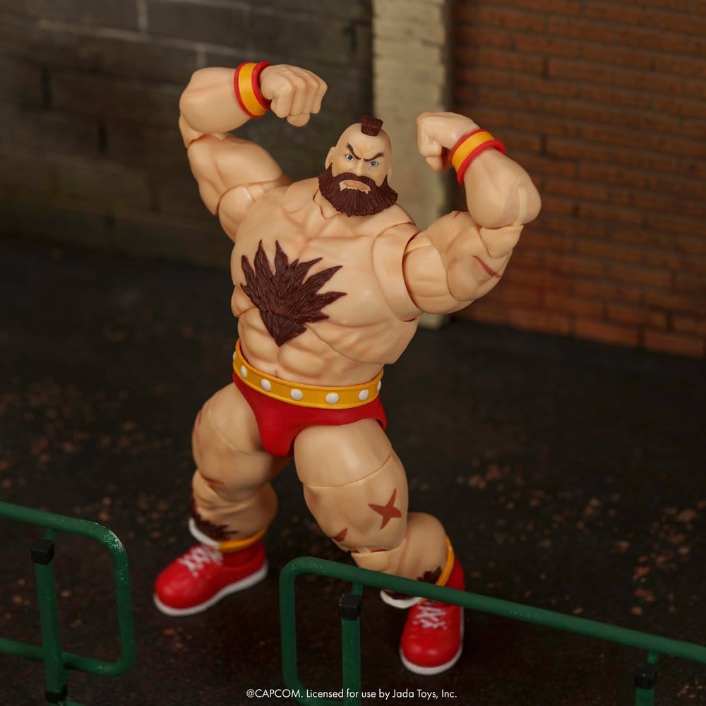 Ultra Street Fighter II: The Final Challengers Action Figure 1/12 Zangief 18 cm