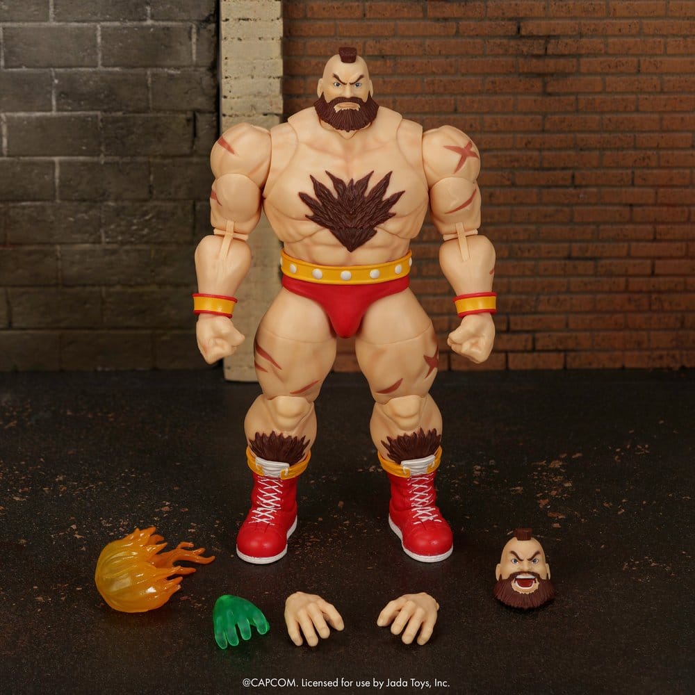 Ultra Street Fighter II: The Final Challengers Action Figure 1/12 Zangief 18 cm