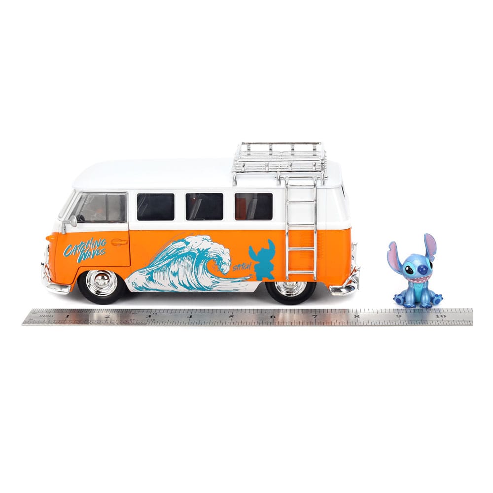 Lilo & Stitch Diecast Model 1/24 1961 VW Bus Stitch