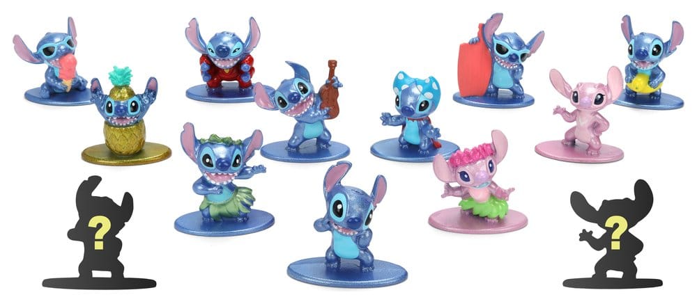 Lilo & Stitch Nanofigs Mini Figures Stitch Blind Box Display (24)