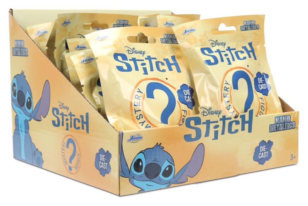 Lilo & Stitch Nanofigs Mini Figures Stitch Blind Box Display (24)