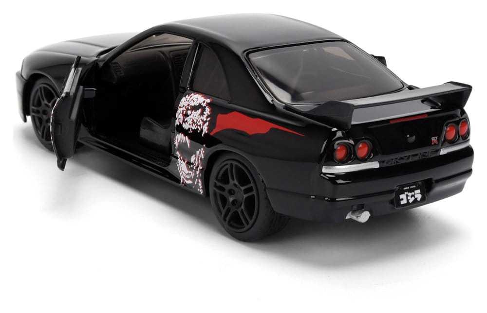 Godzilla Diecast Model 1:32 Nissan Skyline GT-R R33 Assortment (6)