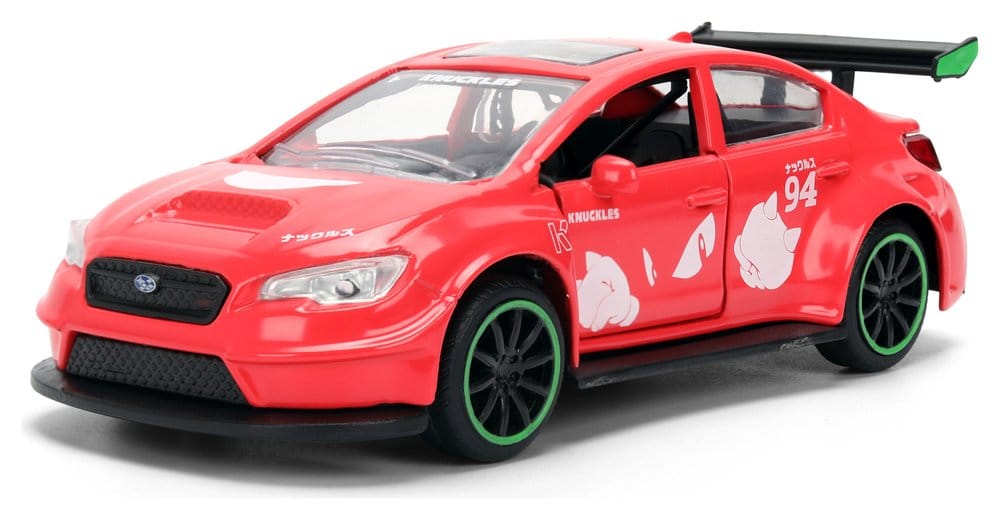 Sonic Diecast Model 1:32 Knuckles 2016 Subaru WRX STI Assortment (6)
