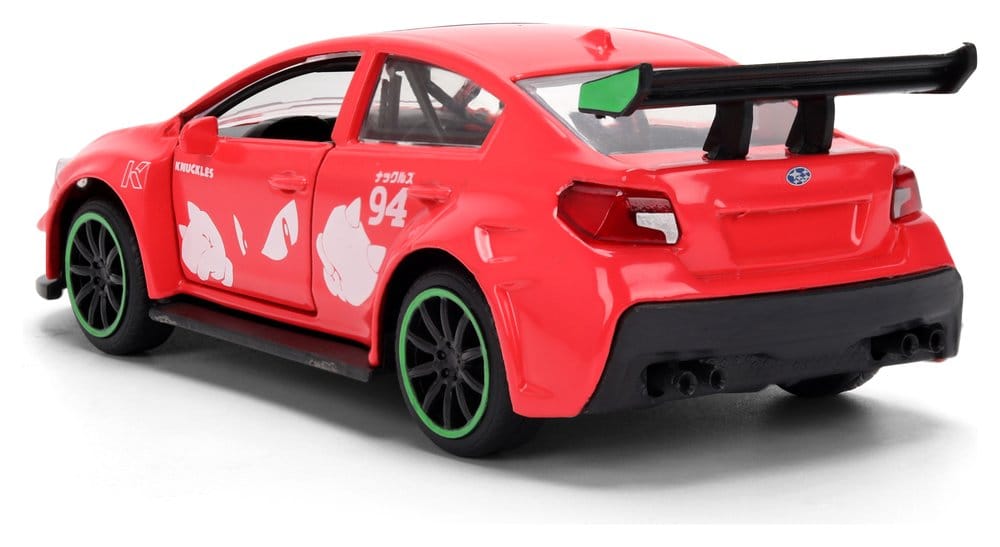 Sonic Diecast Model 1:32 Knuckles 2016 Subaru WRX STI Assortment (6)