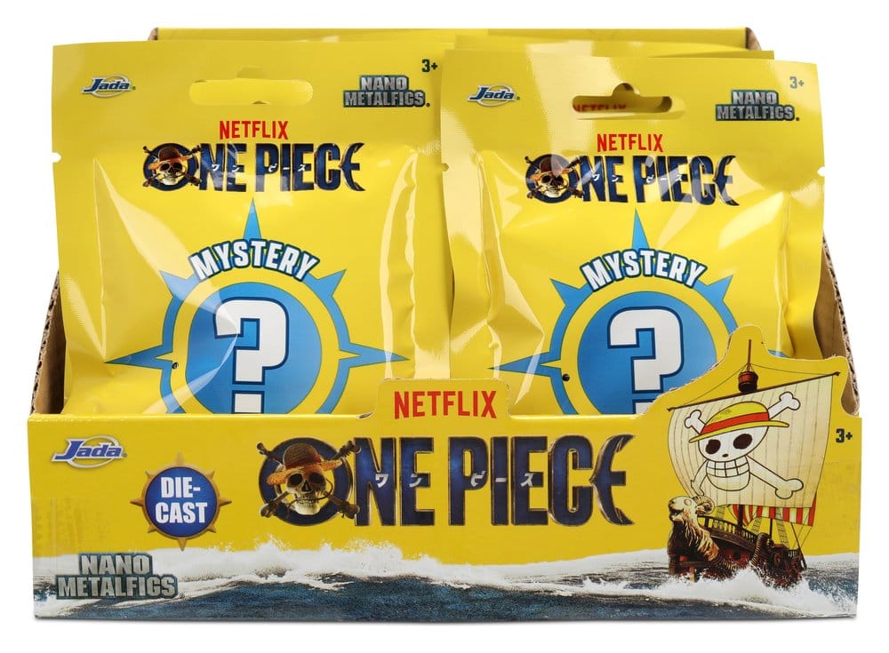 One Piece Nano Metalfigs Mini Figures Blind Pack 5 cm Display (24)