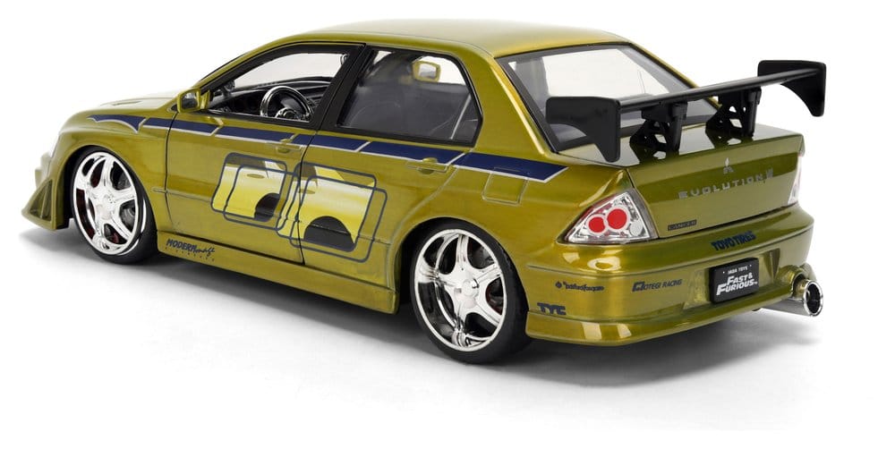 Fast & Furious Diecast Model 1/24 Anniversary Mitsubishi 9 cm