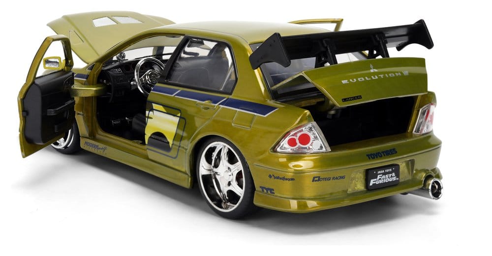 Fast & Furious Diecast Model 1/24 Anniversary Mitsubishi 9 cm