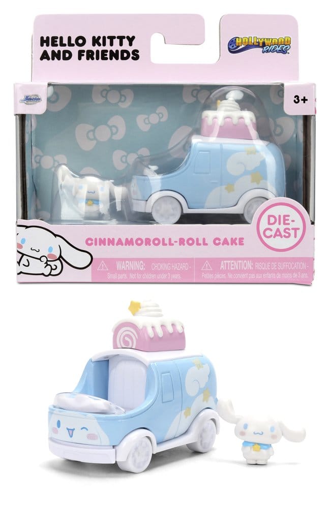 Sanrio Diecast Vehicles 1/55 Wave 1 Assortment (8)