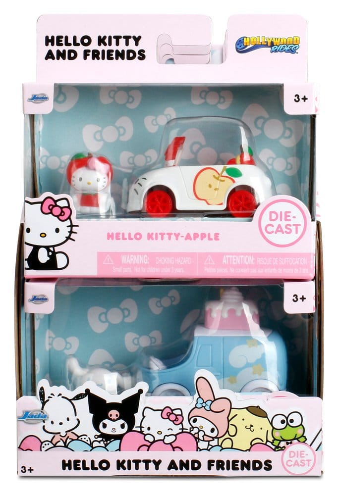 Sanrio Diecast Vehicles 1/55 Wave 1 Assortment (8)