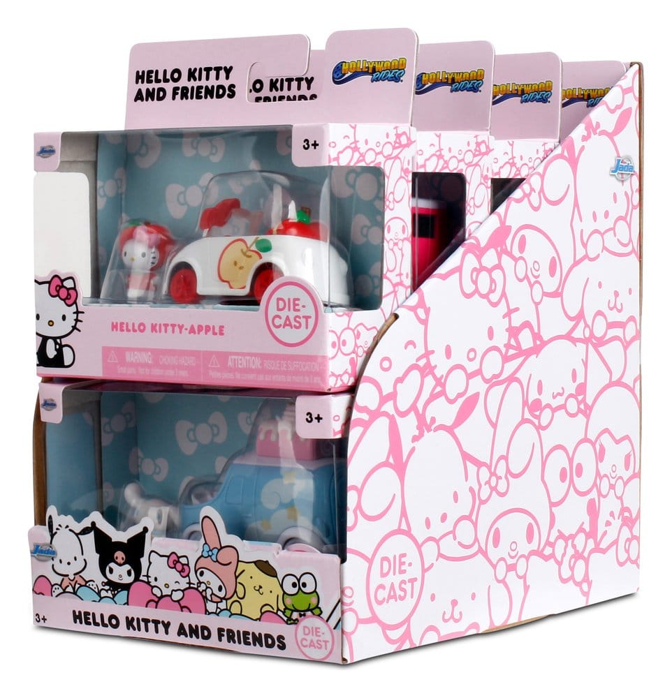 Sanrio Diecast Vehicles 1/55 Wave 1 Assortment (8)