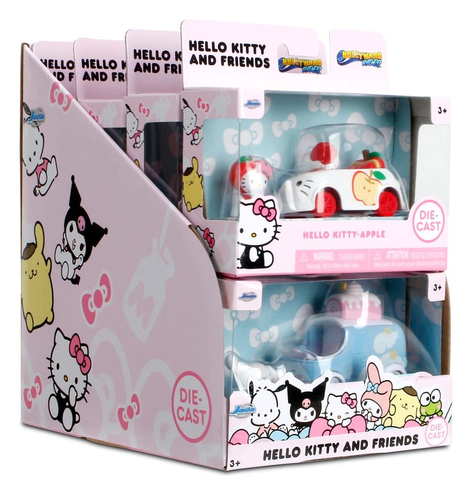 Sanrio Diecast Vehicles 1/55 Wave 1 Assortment (8)