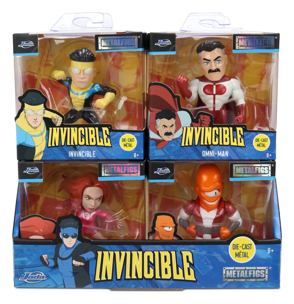Invincible Mini Figures Wave 1 6 cm Display (12)
