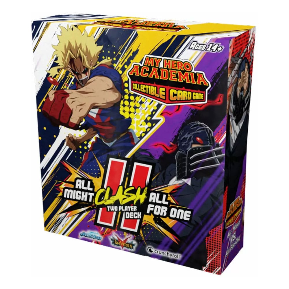 My Hero Academia Trading Cards League of Villains 2-Player Clash Display (8) *English Version*