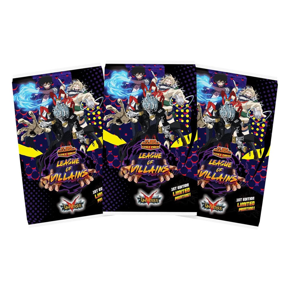 My Hero Academia Trading Cards Booster Packs Series 4 League of Villains Hanging Mass Display (48) *English Version*