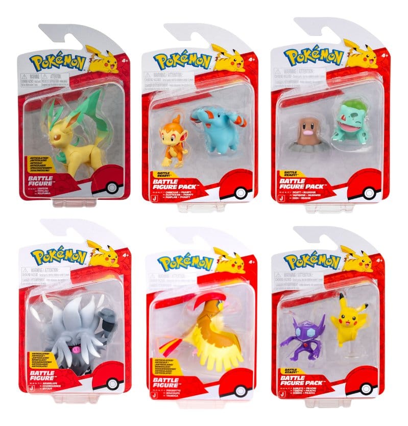 Pokémon Battle Figure Action Figures ver. 22 Assortment (6)