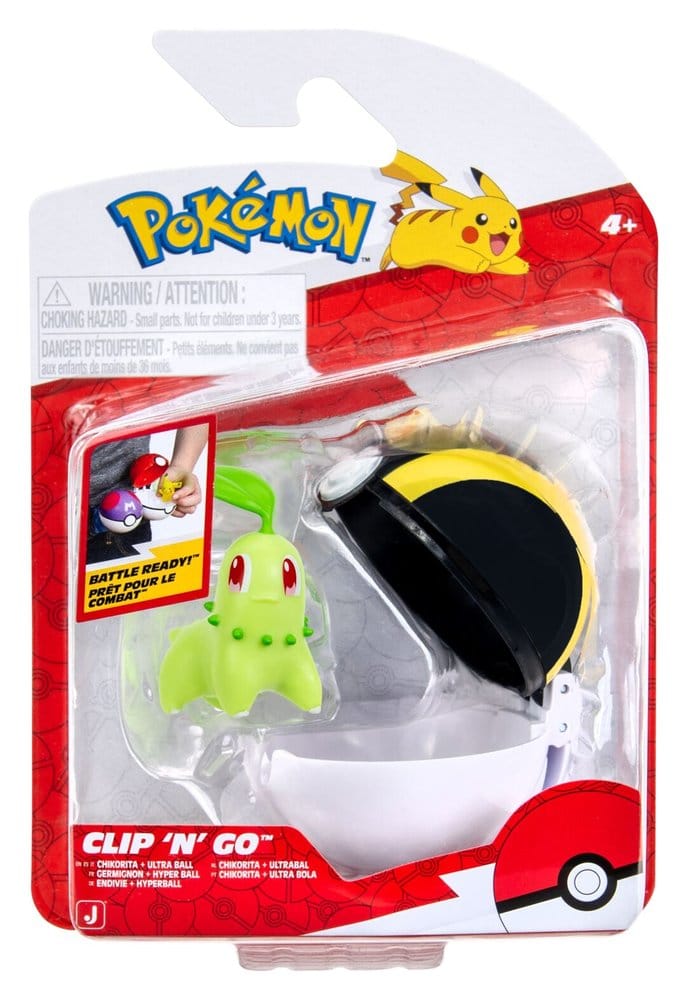 Pokémon Clip 'n' Go Minifigures Poké Balls ver. 22 Assortment (6)